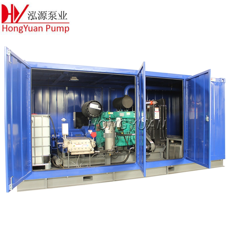 Industrial Water Jet High Pressure Washing Machine for Pipe Cleaning