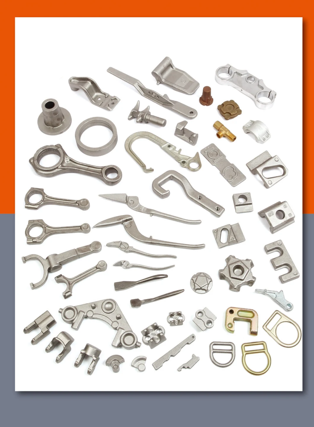 Spare Parts Electric Power Steel Tools and Tableware Parts Forged